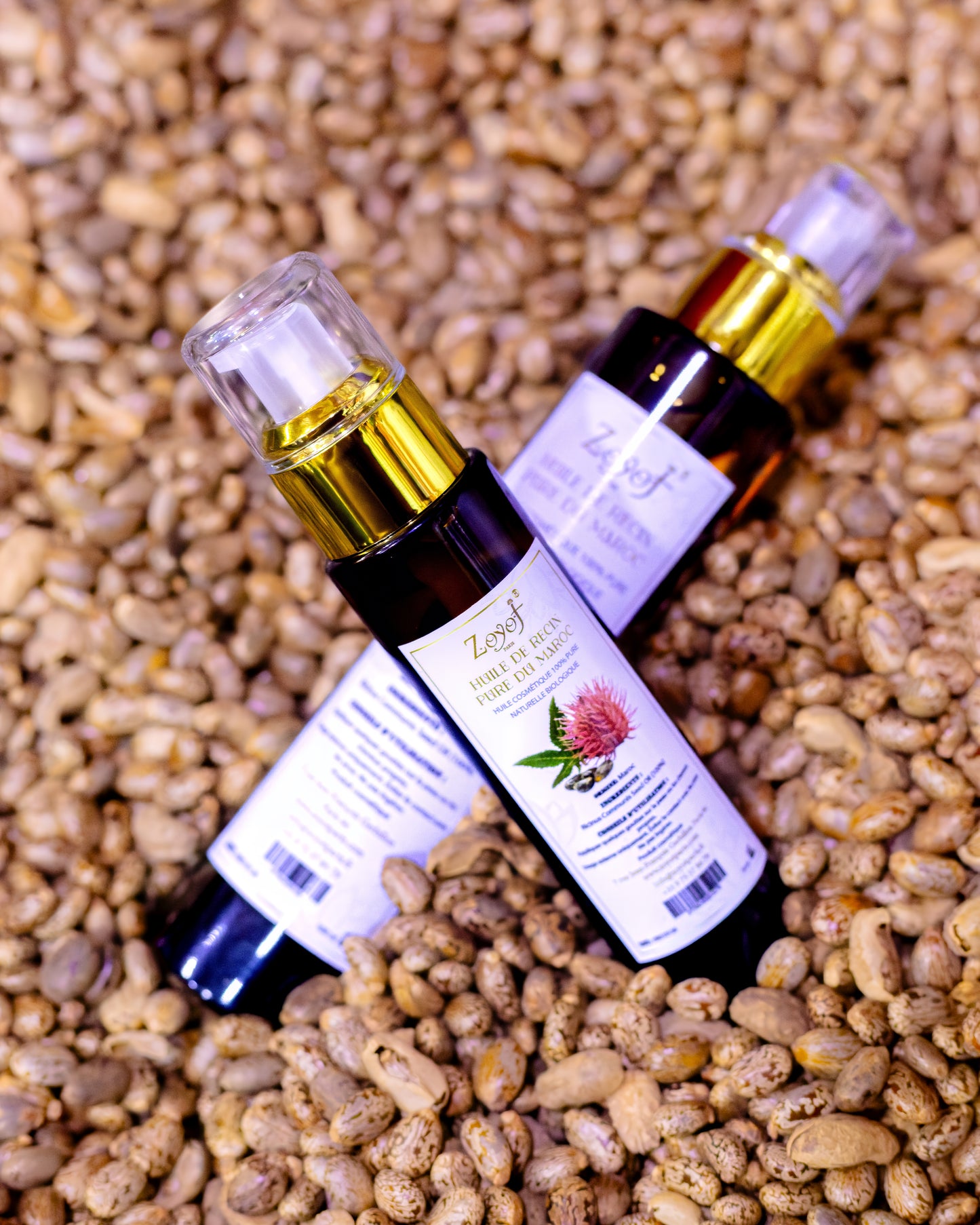 Huile de Ricin Pure du Maroc