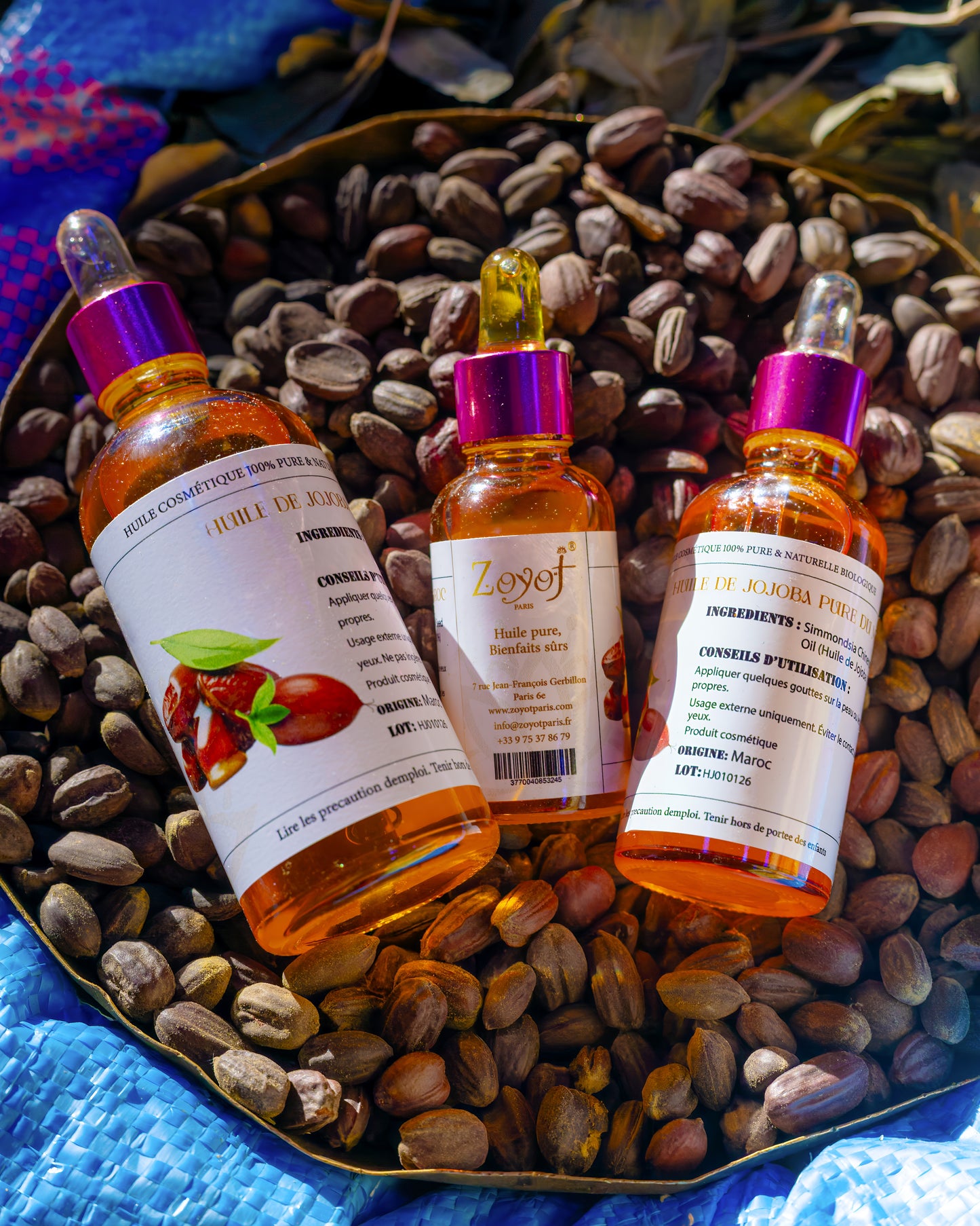 Huile de Jojoba Pure du Maroc