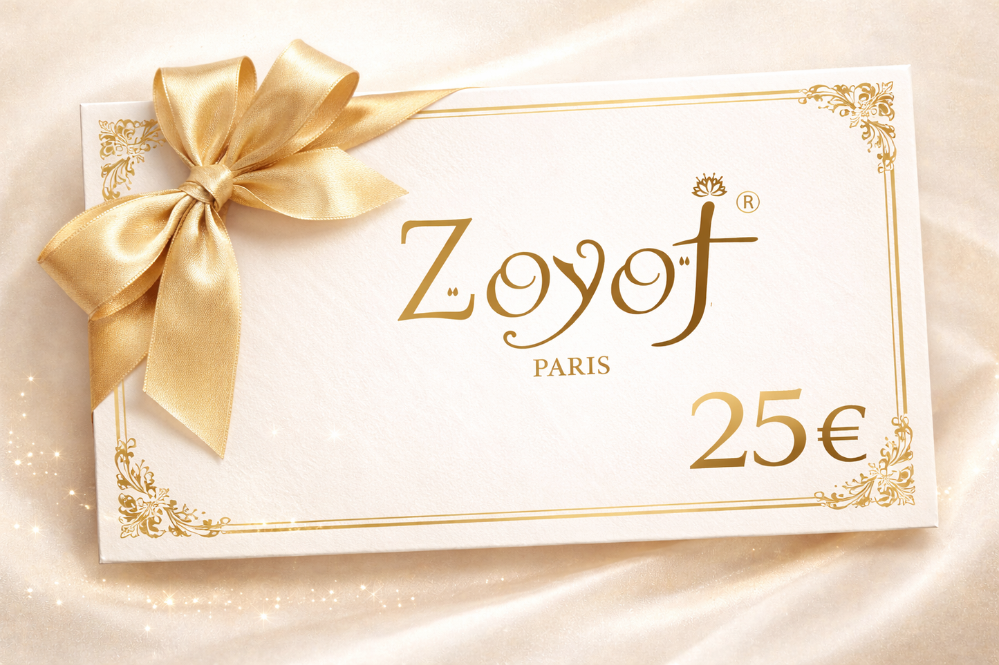 Carte cadeau ZOYOT PARIS