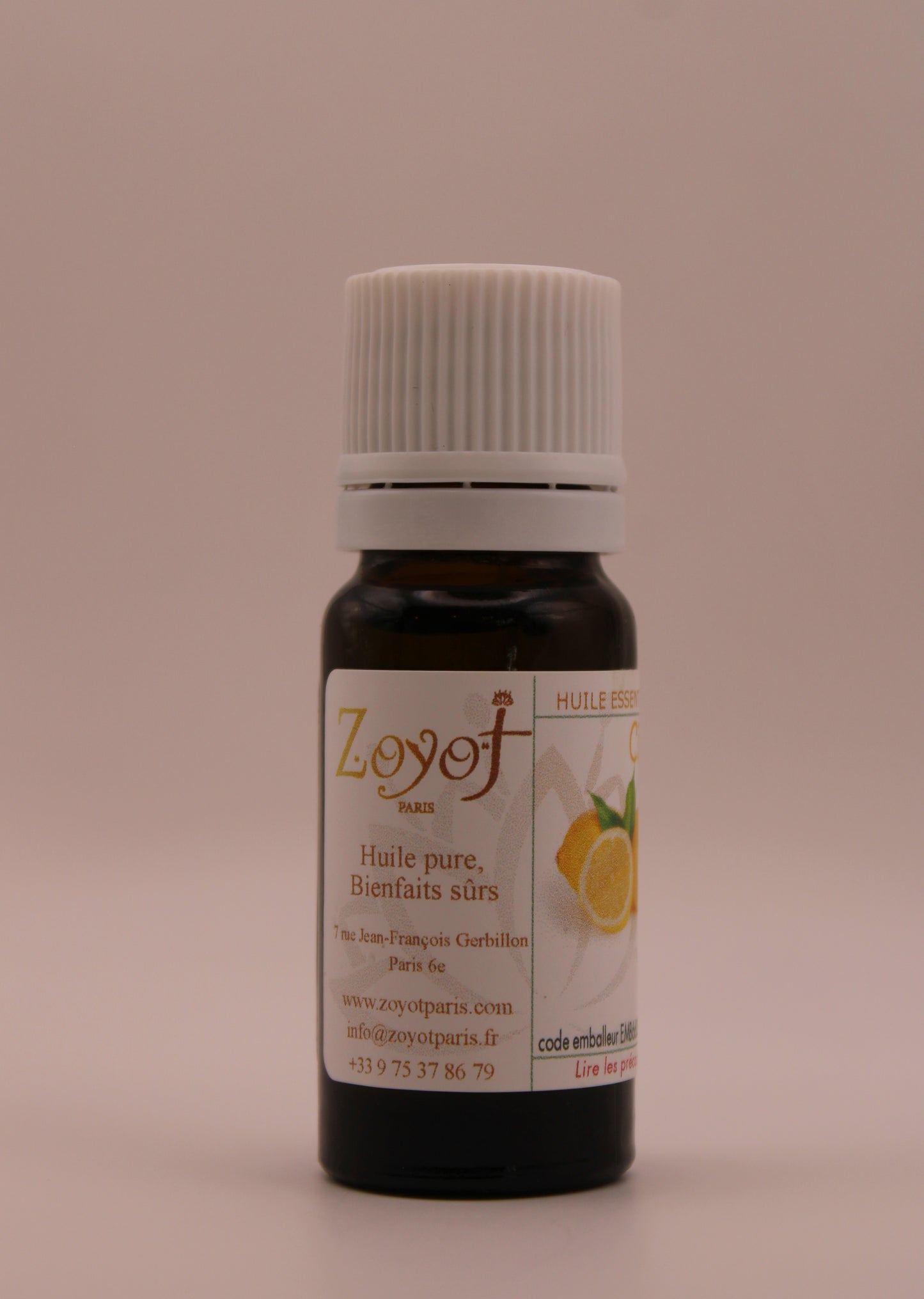 Huile Essentielle BIO de Citron Jaune
