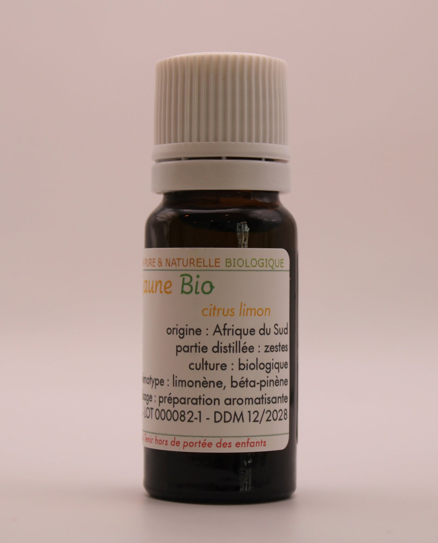 Huile Essentielle BIO de Citron Jaune