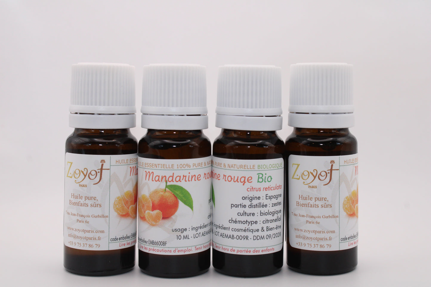 Huile Essentielle BIO de Mandarine Rouge