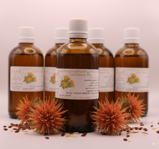 Huile Végétale de Carthame – 100 ml