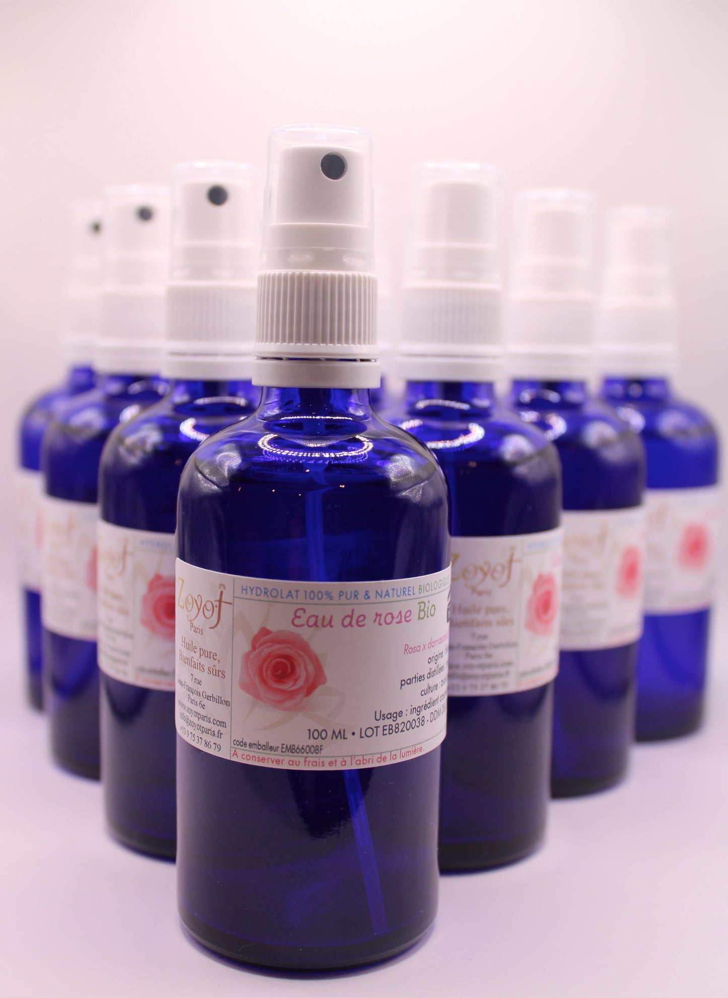 Eau de Rose Bio – Fabriquée en France