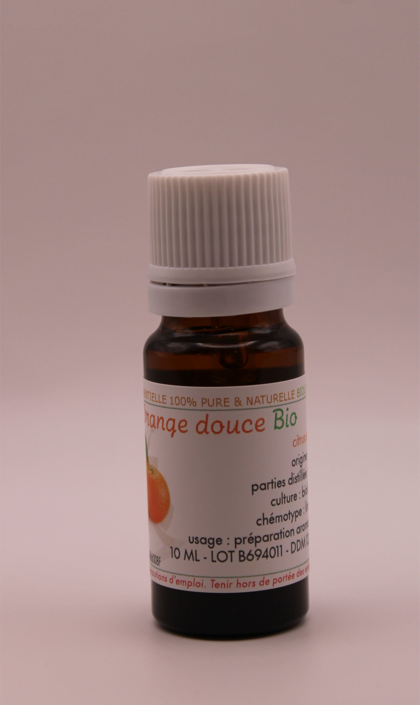 Huile Essentielle BIO d’Orange Douce