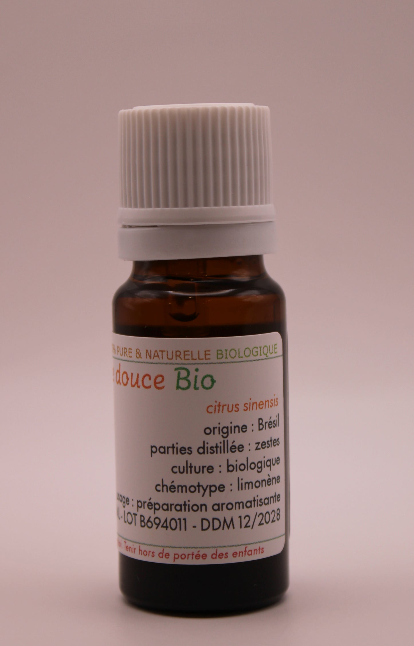Huile Essentielle BIO d’Orange Douce