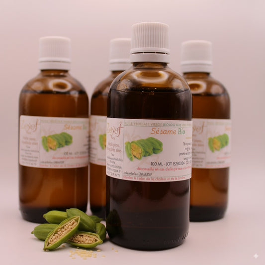 Huile végétale BIO SÉSAME 100ML