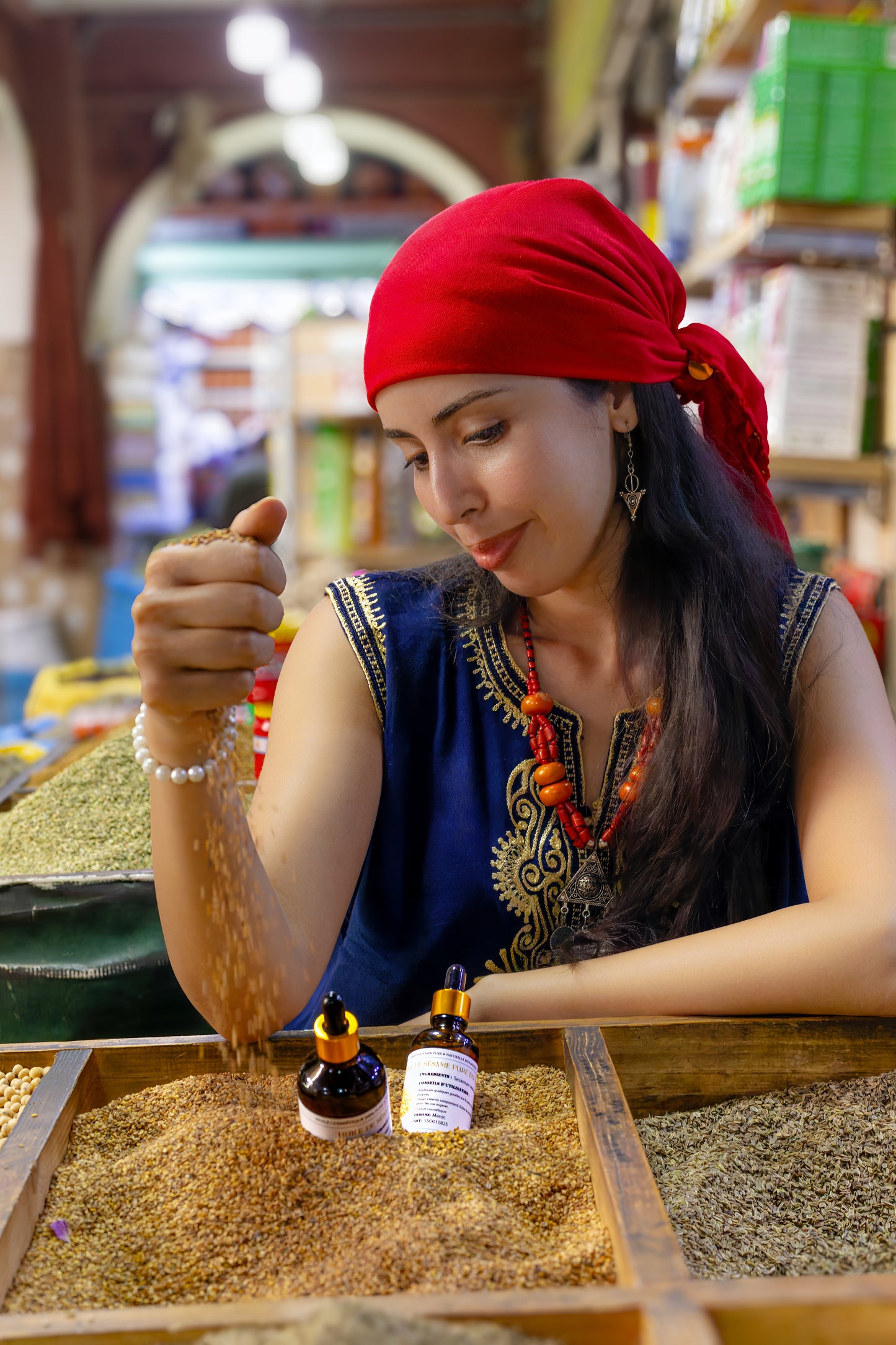 Huile de sésame pure du Maroc